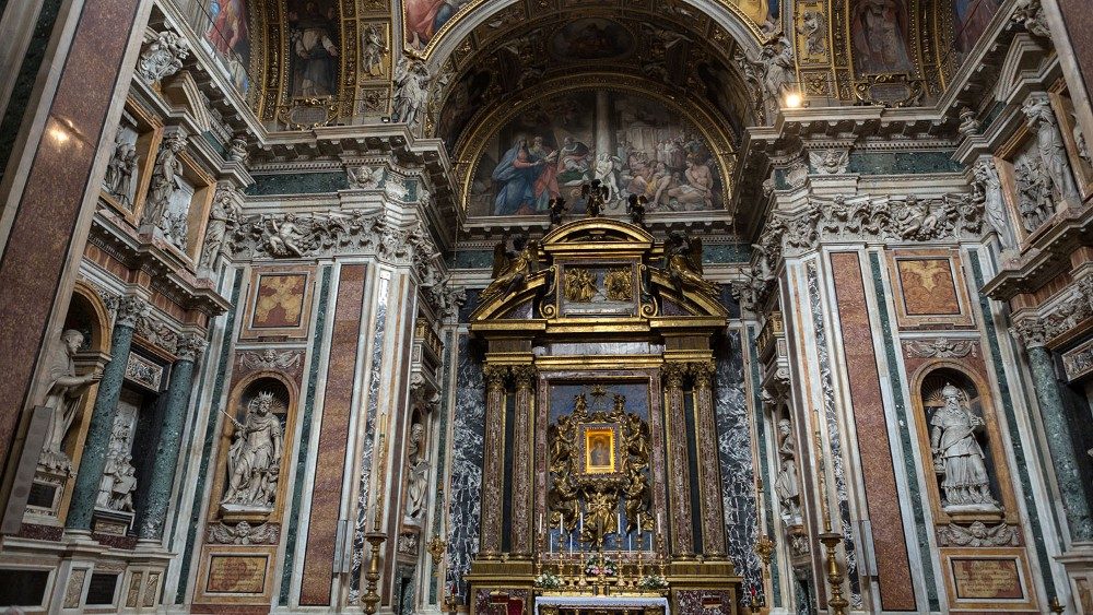 La chapelle Borghese en la Basilique Sainte-Marie-Majeure.