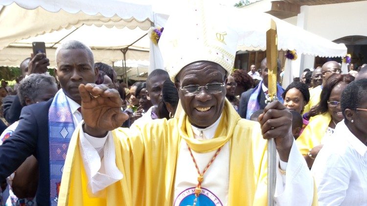 Cardeal D. Jean-Pierre Kutwa, Arcebispo de Abidjan, na Costa do Marfim