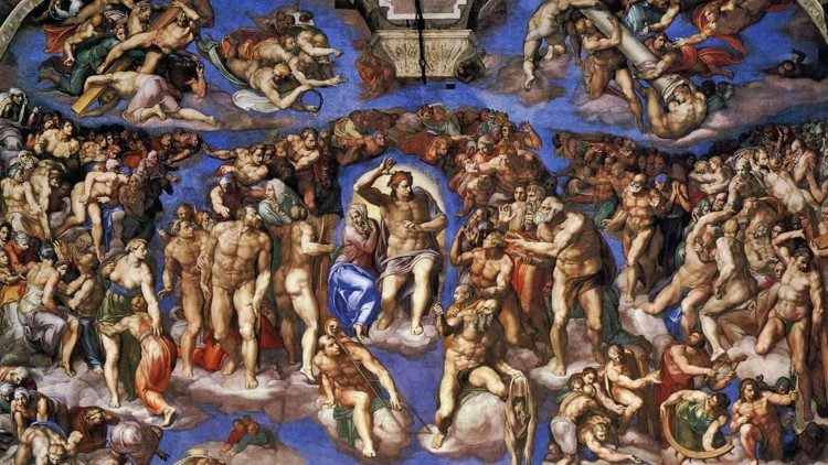 2019.04.20 Risurrezione Michelangelo giudizio