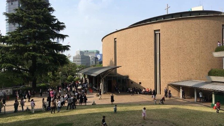 2019.04.22 Chiesa di San Ignazio a Tokyo, Giappone