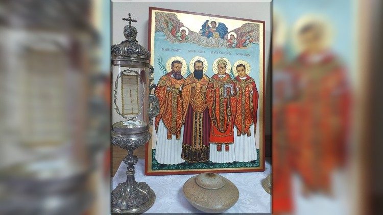 Ícone que a Diocese de Nicoli doará ao Papa Francisco durante sua visita à Bulgária
