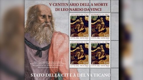 Nuovi francobolli vaticani su Leonardo e il Nucleo tutela artistica dei Carabinieri