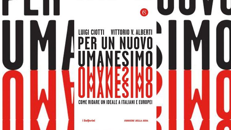 La copertina del libro "per un nuovo umanesimo" di don Luigi Ciotti e Vittorio V. Alberti