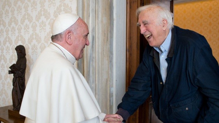 2019.05.07 Papa Francesco riceve Jean Vanier in Vaticano 21 marzo 2014  - 2014.03.07
