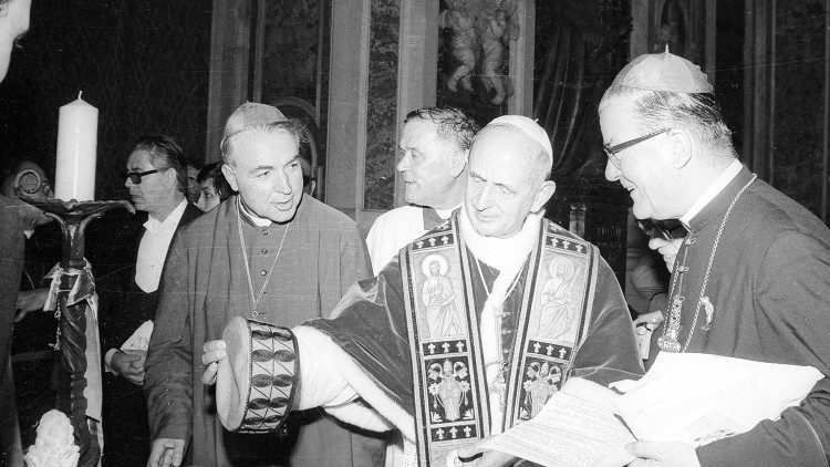 Momenti della canonizzazione di San Nicola Tavelic, 21 giugno 1970
