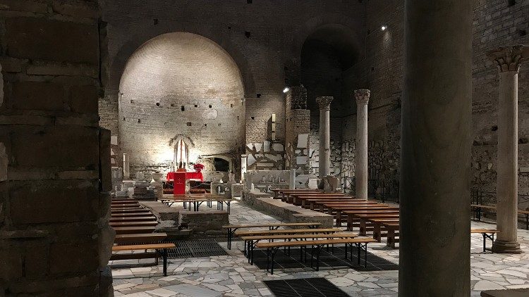 Las catacumbas de Santa Domitila en Roma