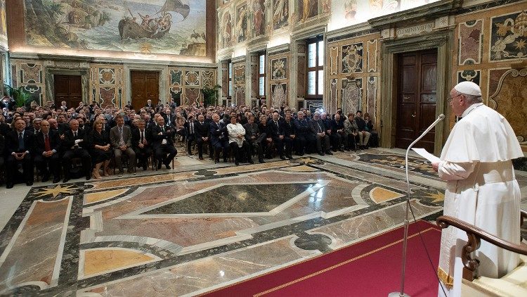 2019.05.11 Papa Francesco - Udienza ai Membri del Centro Sportivo Italiano in occasione del 75.mo anniversario di fondazione