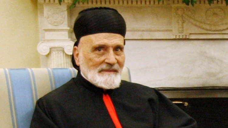 2019.05.13 Cardinal Patriarch Nasrallah Pierre Sfeir Condoling the Death of the Former Maronite church head