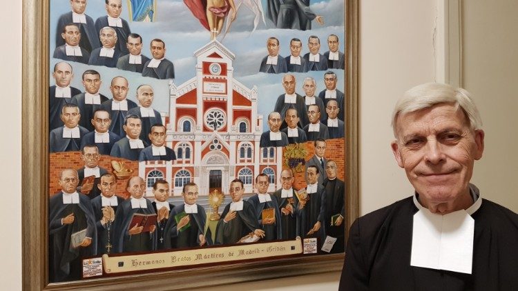 2019.05.16 Fratel Jesus Sagredo, direttore della Scuola La Salle di Pildesti, in Romania