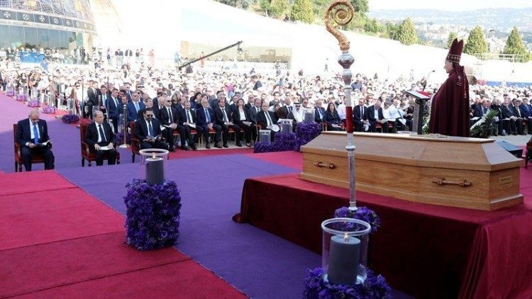 جنازة المثلث الرحمة البطريرك الكاردينال مار نصرالله بطرس صفير الخميس 16 أيار مايو 2019