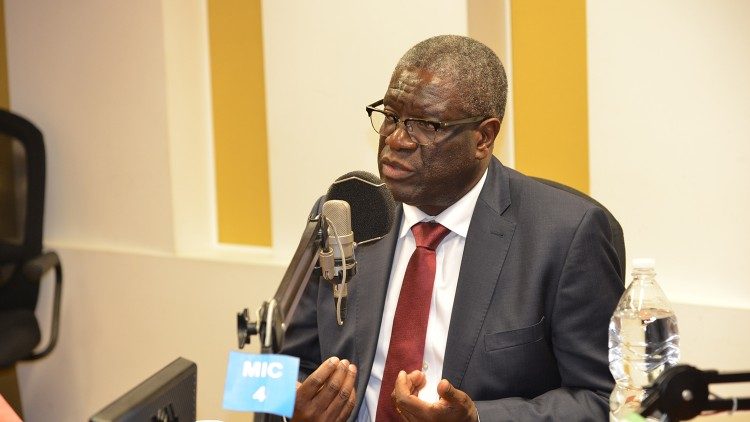 Denis Mukwege à Radio Vatican en 2019