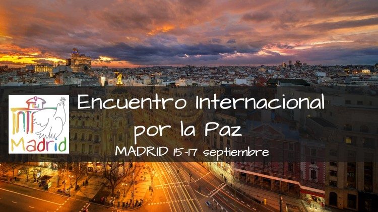 Encuentro Internacional por la paz en Madrid. 