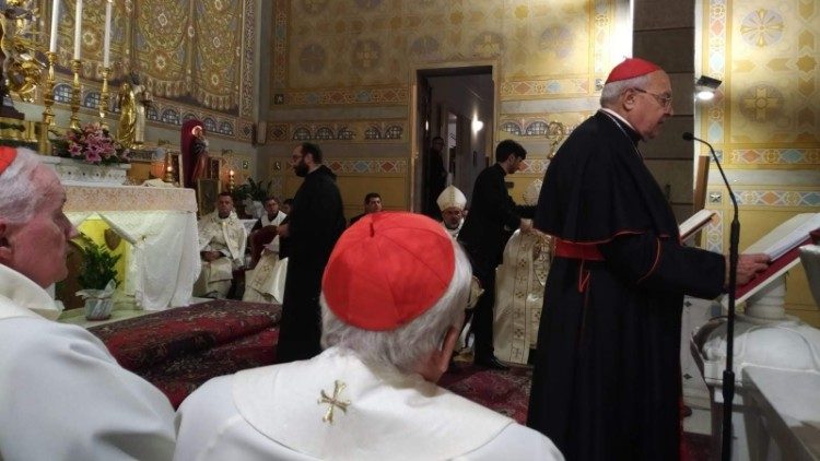 cardenal Sandri Divina Liturgia Patriarca Sfeir