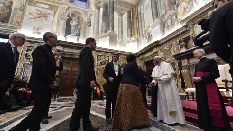 Die Teilnehmer der Generalversammlung wurden am Montag vom Papst empfangen