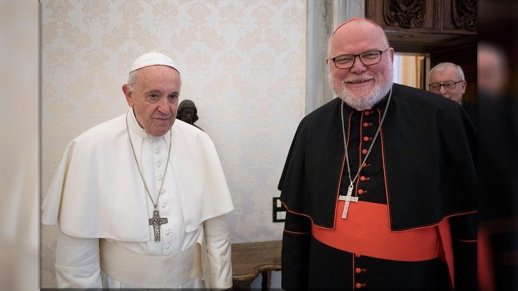 Папа Франциск и кардинал Райнхард Маркс