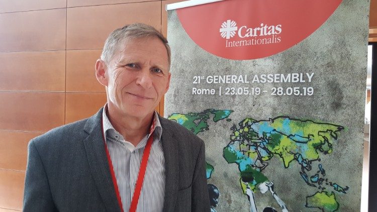 Generálny sekretár SKCH Erich Hulman na valnom zhromaždení Caritas internationalis 2019 v Ríme