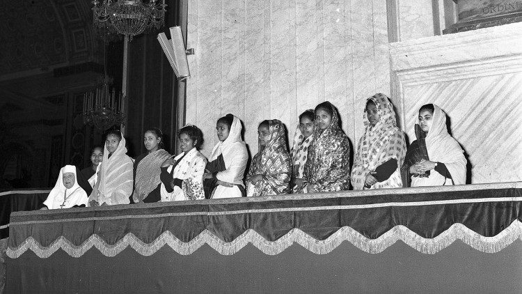 Participação das mulheres na III Sessão do Concílio Vaticano II, em 16 de novembro de 1964