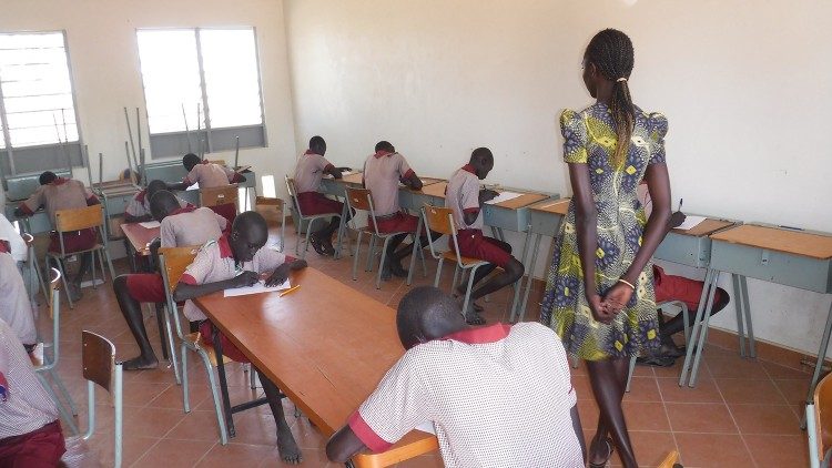 非洲蘇丹一間新建的學校