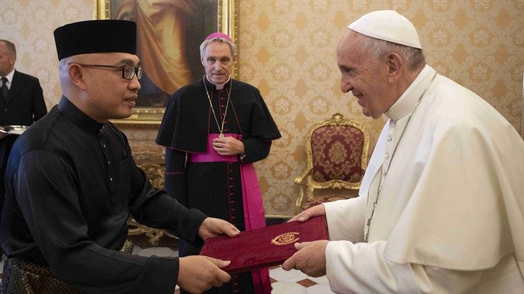Franziskus empfing am Montag den neuen Botschafter Malaysias