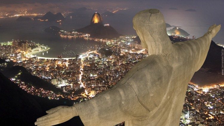 2013.09.09 Panorama Rio De Janeiro, statua Cristo Redentore