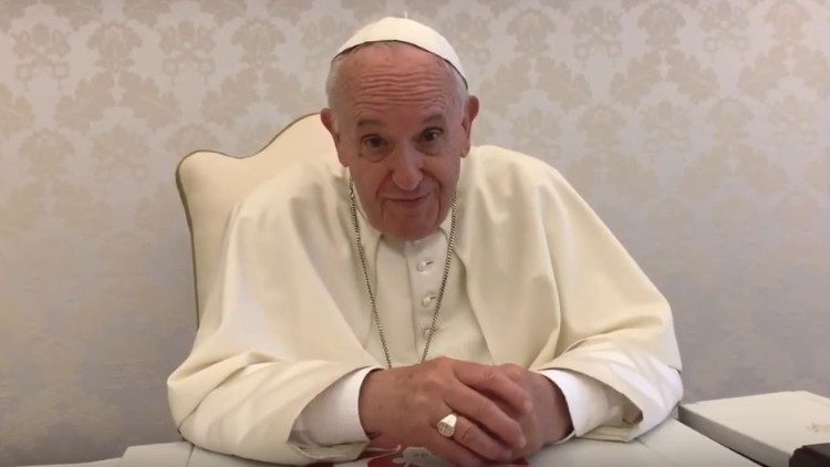 البابا فرنسيس يوجه رسالة فيديو إلى أعضاء رابطة "إيمان وفرح" 17 حزيران يونيو 2019