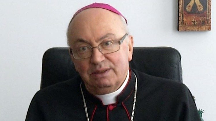 Mons George Frendo arcivescovo di Tirana e presidente conferenza episcopale d'Albania