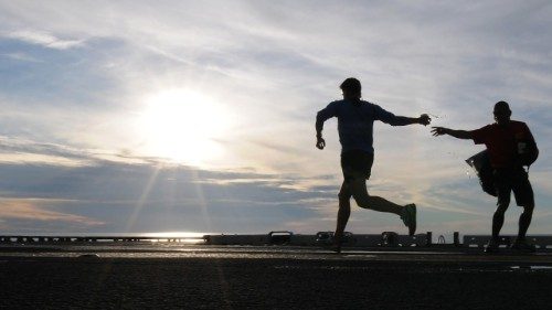 I Papi e lo sport, quando correre ha un traguardo più alto