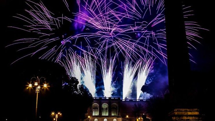  Girandola në Romë: fishekzjarre për Shën Pjetrin e Shën Palin