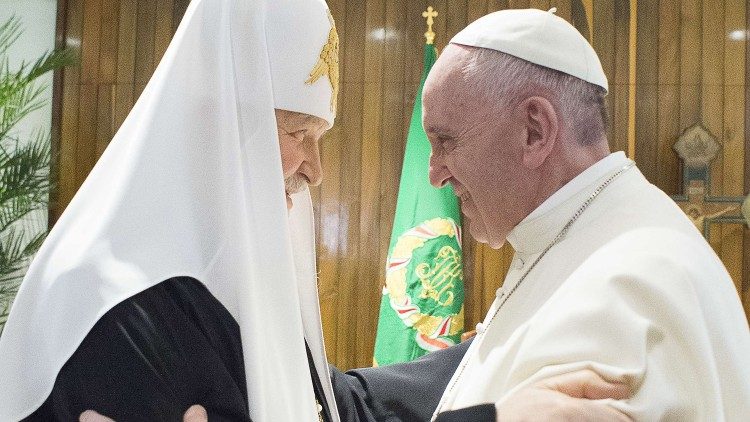 Среща на папа Франциск с патриарх Кирил в Куба