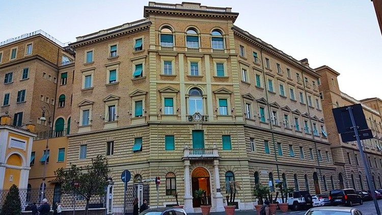 La maison généralice de la Compagnie de Jésus, à Rome. 