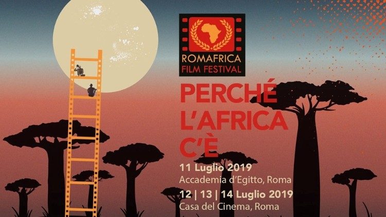 2019.07.09 Banner della quinta edizione di RAFF, Roma Africa Film Festival