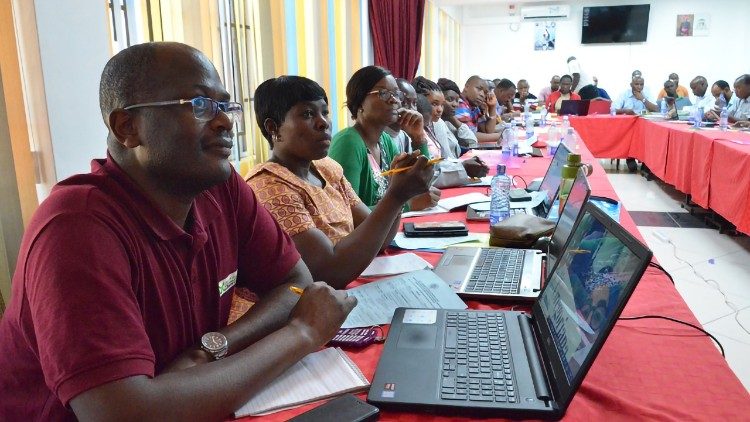 File: Catholic media practitioners attend a seminar in Mombasa, Kenya