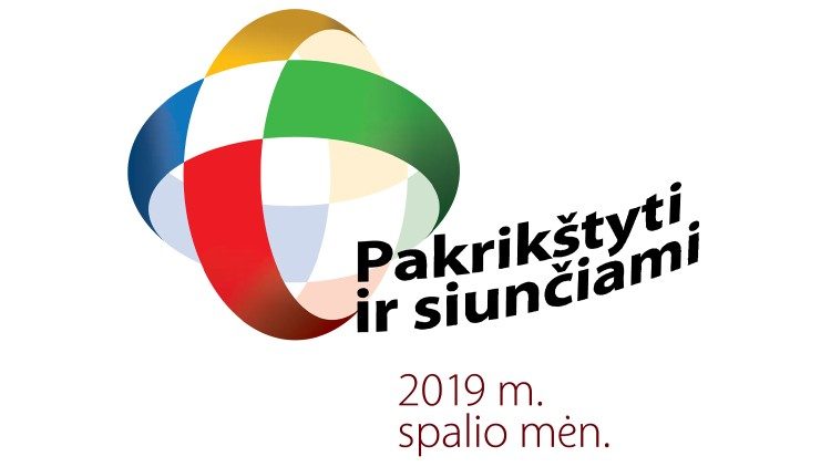 Логото за Извънредния мисионерски месец в Литва
