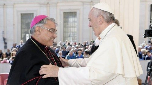 A pápa Marcello Semeraro püspököt nevezte ki a Szentté avatási Kongregáció prefektusává