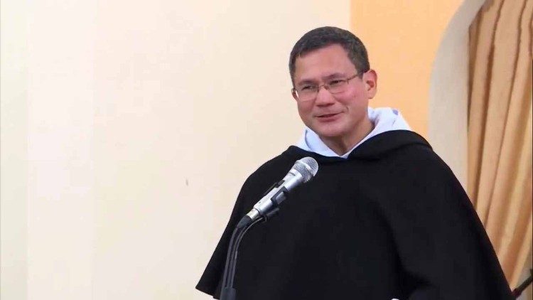 Father Gerard Francisco Timoner III, the new head of the Dominican Order.
