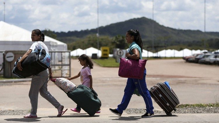 Венесуэльскія мігранты. Ілюстрацыйнае фота