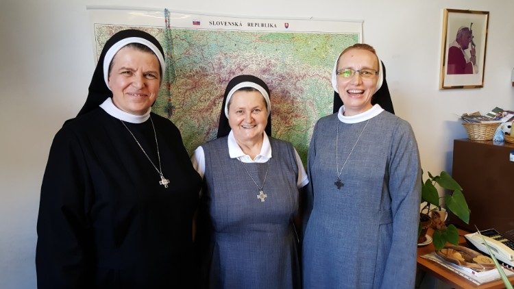 Sestry baziliánky na návšteve v Slovenskej redakcii Vatikánskeho rozhlasu