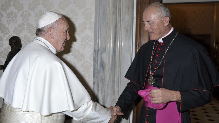 Nuncjusz w Chorwacji z wizytą u Papieża