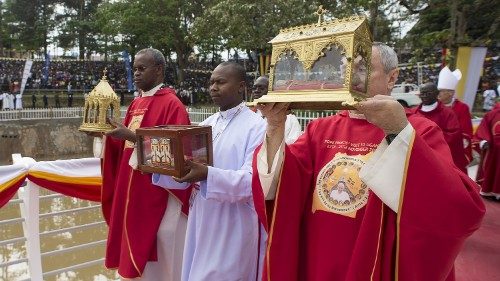 Les martyrs de l’Ouganda de nouveau célébrés à Namugongo