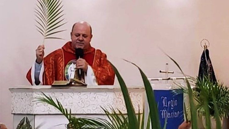 Nově jmenovaný biskup Jorge Pierozan