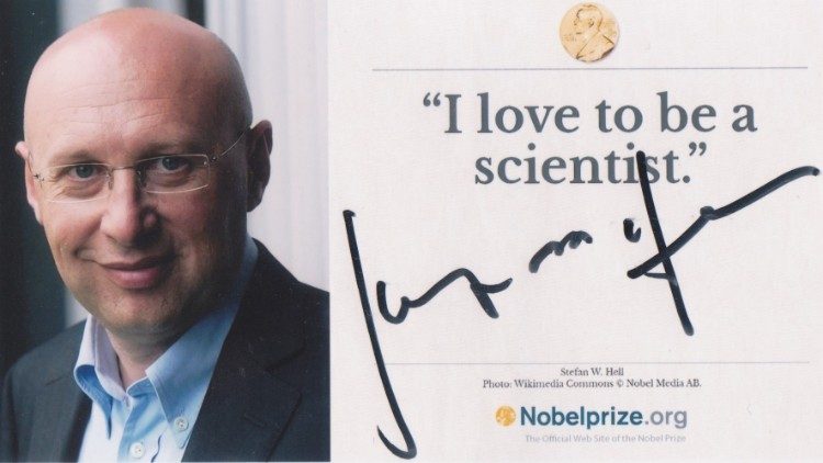 Stefan walter hell of Germany, Nobel Laurate in Pontifical Academy for Science