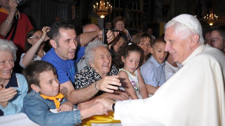 Папа Венедикт XVI в Романо Канавезе, 19 липня 2009