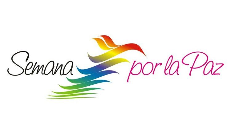 Logo de la Semaine pour la paix, du 4 au 11 septembre 2022 en Colombie 