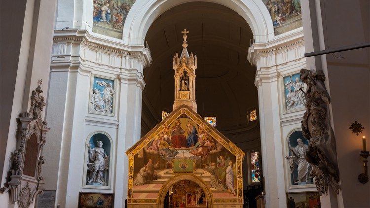 Порциункола в базиликата на "Дева Мария на Ангелите"
