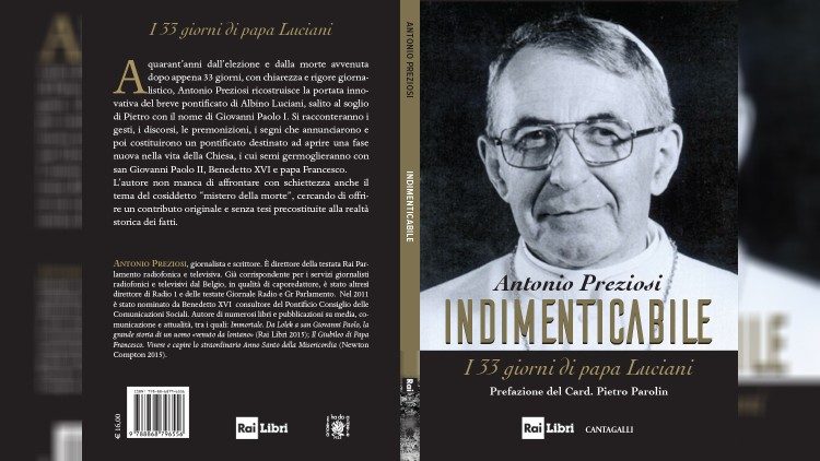 Il libro di Antonio Preziosi ""Giovanni Paolo I. Indimenticabile"