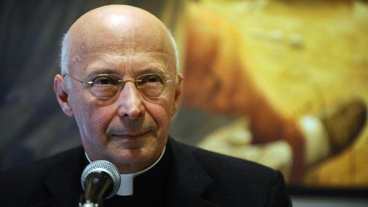 Il cardinal Angelo Bagnasco, arcivescovo di Genova