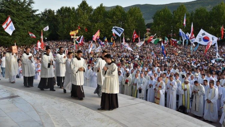 Fiatalok fesztiválja Međugorjéban 2019 augusztusában