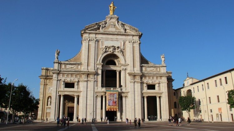 Die Basilika Santa Maria degli Angeli in Assisi