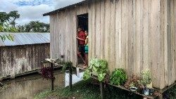 2019.08.09 Amazzonia capanna del popolo indigeno Mura, Rio Maderinha 01.jpg