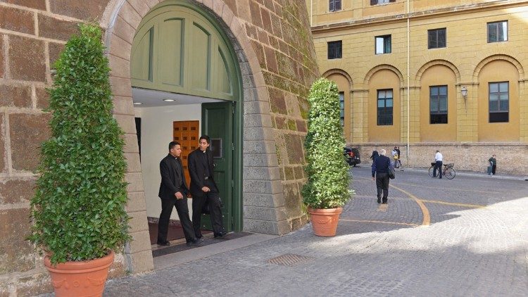 L'entrée de l'IOR, Cité du Vatican 